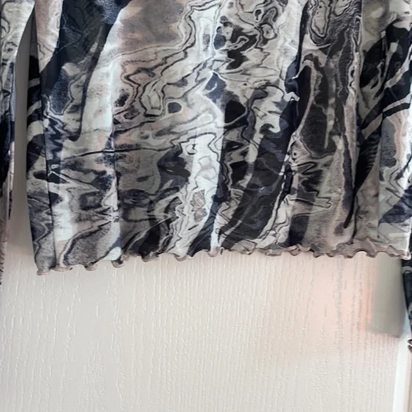 Sheer top - Picture 3 of 5